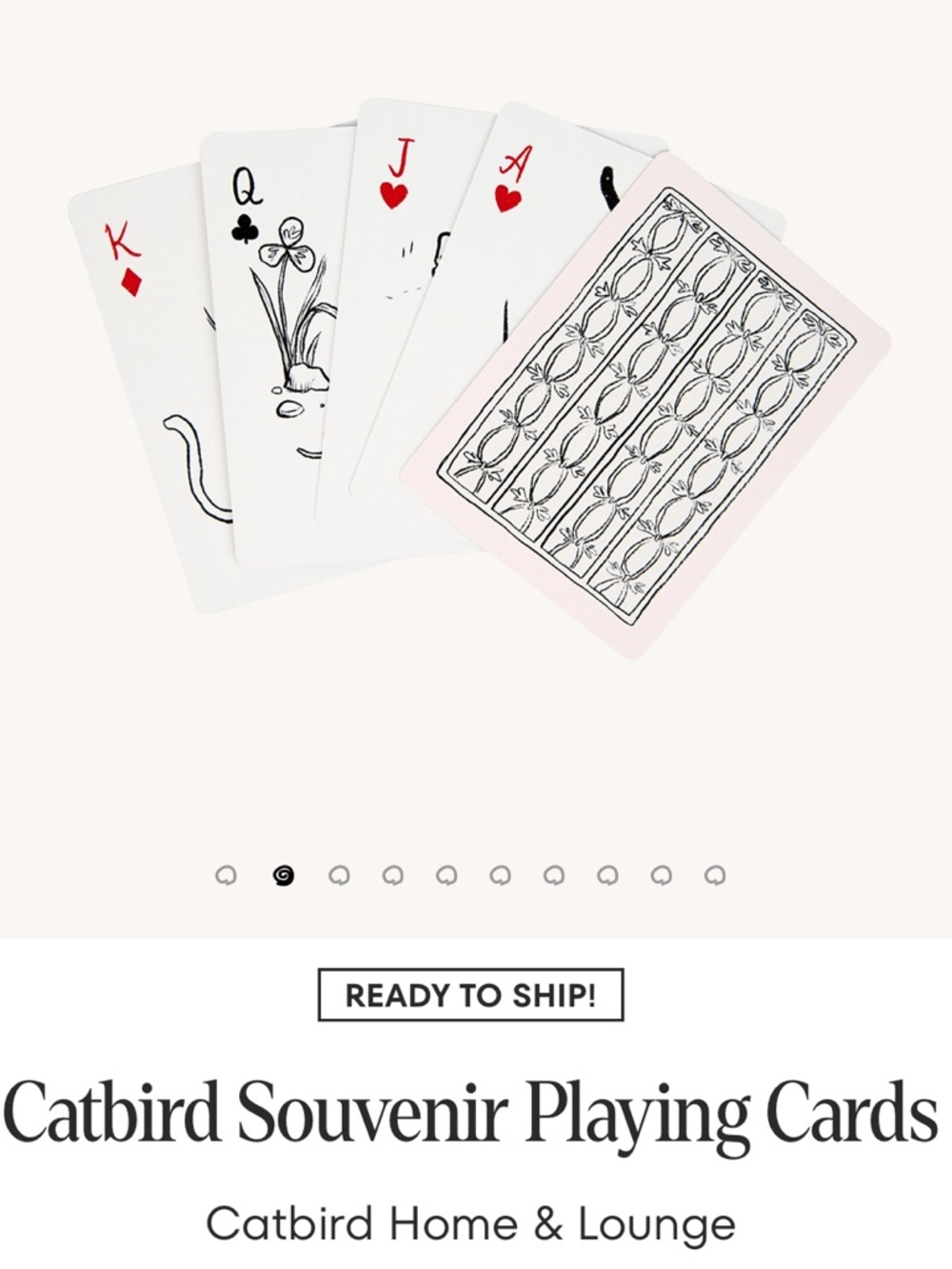 Catbird Souvenir Playing Cards ♥️♠️🃏♣️♦️ - Picture 5 of 6
